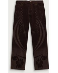 PAOLINA RUSSO - Corduroy Baggy Trousers - Lyst