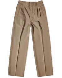 Ami Paris - Ami Straight Fit Trousers - Lyst