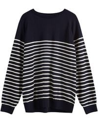 YMC - Suedehead Crew Knit Sweater - Lyst