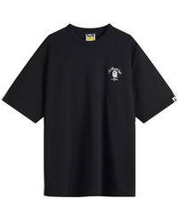A Bathing Ape - One Point College Relaxed Fit T-Shirt - Lyst