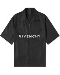 Givenchy - Logo Hawaiian Shirt - Lyst