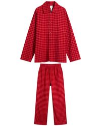 Calvin Klein - Flannel Pyjama Set - Lyst