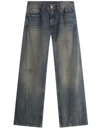 Maison Margiela - Mm6 Wide Leg Jeans - Lyst