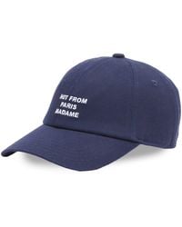 Drole de Monsieur - Slogan Logo Cap - Lyst