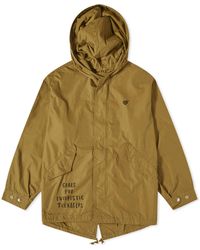 Human Made - Hooded Fishtail Parka Jacket - Lyst