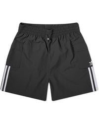 adidas - 3 Stripe Cargo Shorts - Lyst