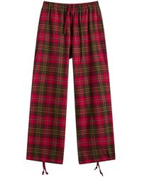 SUNDAYFRUITMARKET - Sunday Check Trousers - Lyst