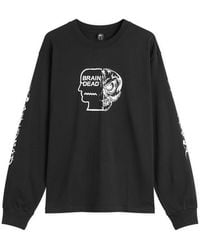 Brain Dead - Skull Mech Long Sleeve T-Shirt - Lyst