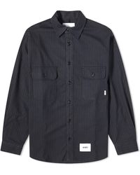 WTAPS - 04 Pinstripe Shirt Jacket - Lyst