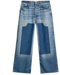 Ganni - Lightweight Denim Baggy Jeans - Lyst