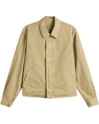 AURALEE - Garment-Dyed Finx Light Chino Blouson - Lyst