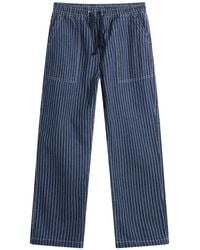 Service Works - Pinstripe Denim Chef Pants - Lyst