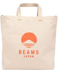 BEAMS Japan - 2 Way Canvas Tote Bag - Lyst