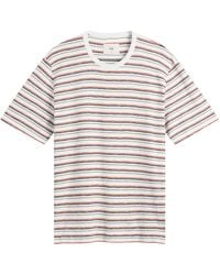 Folk - Multistripe T-Shirt - Lyst