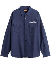 Human Made - Dog Overalls Work Shirt - Lyst