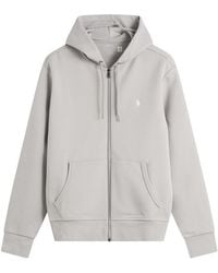 Polo Ralph Lauren - Double Knit Tech Zip Hoodie - Lyst