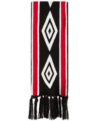 Umbro - Diamond Intarsia Knit Scarf - Lyst