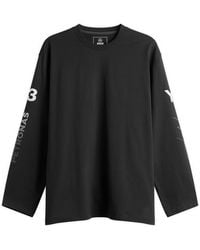 Y-3 - X Mercedes F1 Chaos Long Sleeve T-Shirt - Lyst