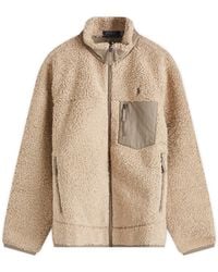 Polo Ralph Lauren - Fleece Zip Jacket - Lyst