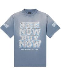Balenciaga - See Now Buy Now T-Shirt - Lyst