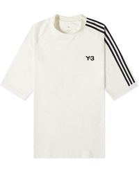 Y-3 - 3 Stripe T-Shirt - Lyst