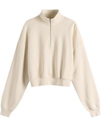 Skims - Drapey French Terry Half Zip Pullover - Lyst