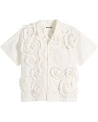 STORY mfg. - Hand Applique Greetings Shirt - Lyst