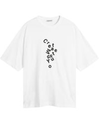 YMC - Jumbled Logo Print Triple T Shirt - Lyst