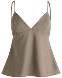 St. Agni - Bias Cami Top - Lyst