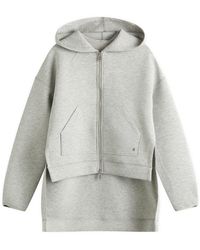 Stel - Split Hem Hoodie - Lyst
