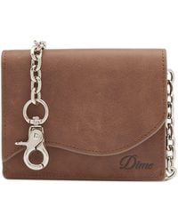 Dime - Chain Leather Wallet - Lyst