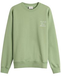 Drole de Monsieur - Sweatshirt Slogan Calligraphy - Lyst