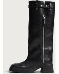 Miista - Izolda Zipper Tall Boots - Lyst