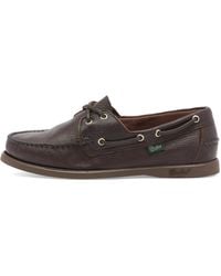 Paraboot - Barth Leather Boat Shoe - Lyst