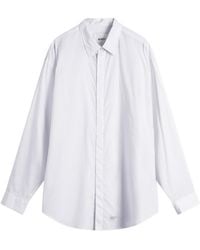 WTAPS - Pinstripe Broadcloth Shirt - Lyst