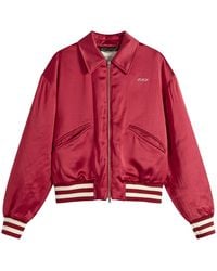 Second/Layer - Second Layer Aces Satin Club Souvenir Jacket - Lyst