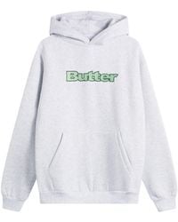Butter Goods - Textured Logo Hoodie - Lyst