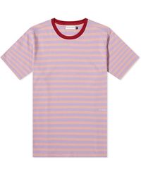 Pop Trading Co. - Striped Logo T-Shirt - Lyst