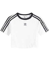 adidas - 3 Stripe Baby T-Shirt - Lyst