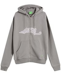 Postalco - Trip Applique Zip Hoodie - Lyst
