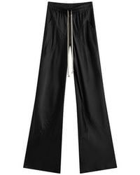 Rick Owens - Drawstring Bias Trousers - Lyst