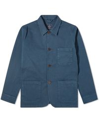 Portuguese Flannel - Twill Chore Jacket - Lyst