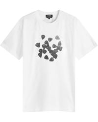 A.P.C. - Musique Plectrum Graphic T-Shirt - Lyst