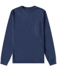 Beams Plus - Long Sleeve Pocket T-Shirt - Lyst