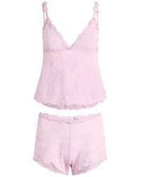 Skims - Stretch Lace Triangle Cami & Short Set - Lyst