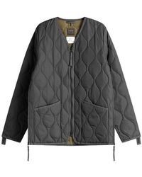 Taion - Military Zip V-Neck Down Jacket - Lyst