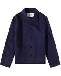 Ami Paris - Double Face Wool Jacket - Lyst