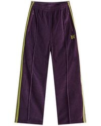 Needles - Velour Track Pant - Lyst