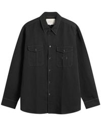 Studio Nicholson - Louro Cotton Linen Utility Shirt - Lyst