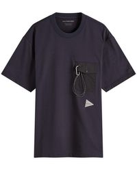 and wander - Pocket T-Shirt - Lyst
